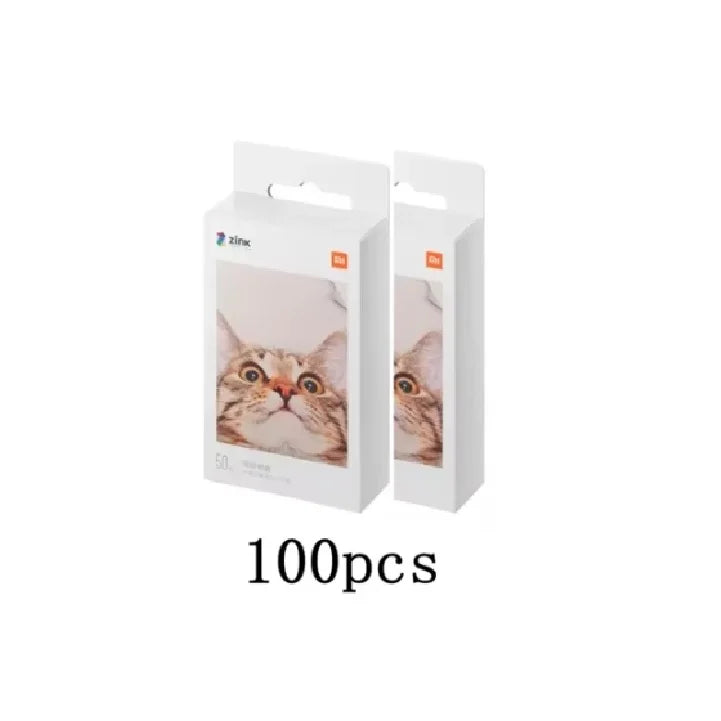 AR Printer 300Dpi Portable Photo Mini Pocket with DIY Share 500Mah Picture Printer Pocket Printer Work with Mihome APP
